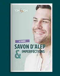 guide savon d'Alep et peau à imperfections