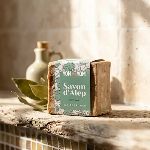 savon fabriqué à Alep