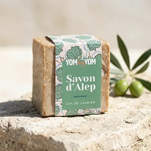 Savon d'Alep à l'huile de baie de laurier