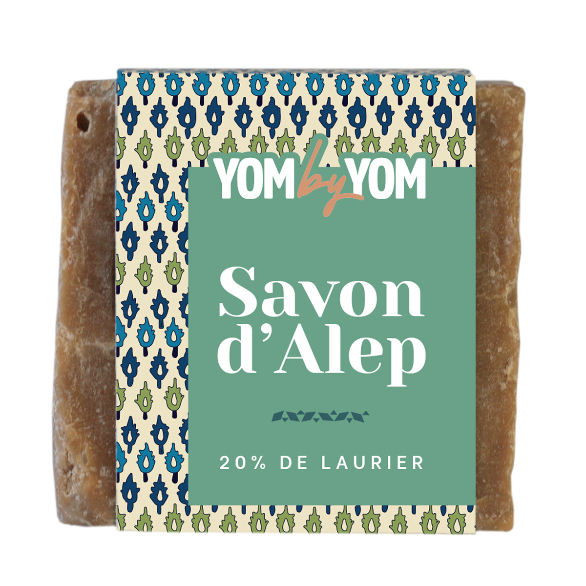 Savon d'Alep authentique
20% de laurier