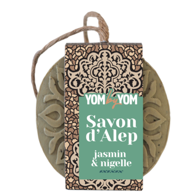 le remarquable savon d'Alep Jasmin