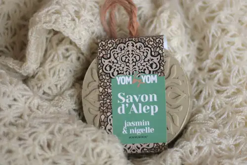 savon d'Alep parfumé à la nigelle