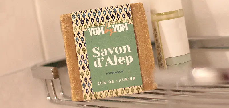 savon d'Alep à la formulation adaptée pour une peau mature