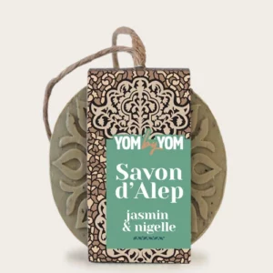 Savon d'Alep Jasmin et nigelle